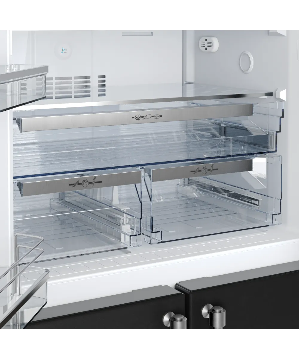 Freestanding refrigerator NMFV 18591 B Silver
