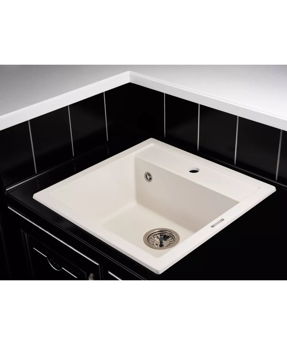 Kitchen sink MODENA 1B WHITE