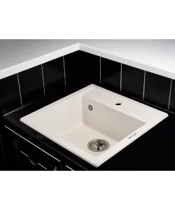 Kitchen sink MODENA 1B WHITE