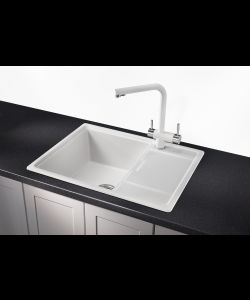 Kitchen sink ROYS 50 NL 1B1D WHITE- photo 2