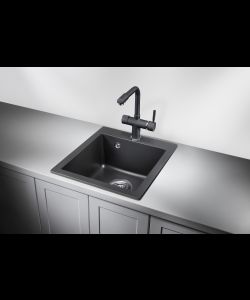 Kitchen sink MODENA 40 NL 1B DEEP BLACK- photo 2