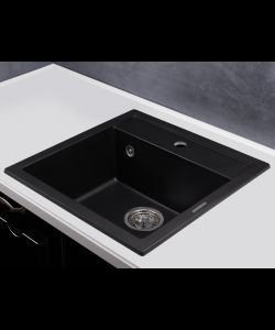 Kitchen sink MODENA 1B BLACK- photo 2