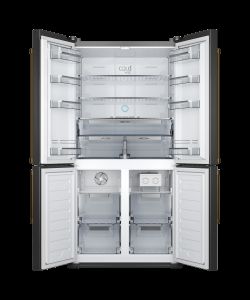 Freestanding refrigerator NMFV 18591 BK Bronze- photo 2