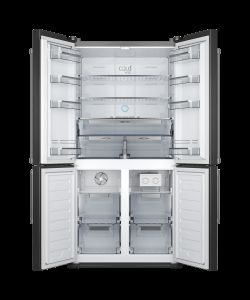 Freestanding refrigerator NMFV 18591 BK Silver- photo 2