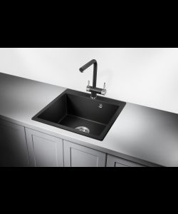 Kitchen sink MODENA 50 NL 1B  DEEP BLACK- photo 2