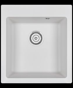 Kitchen sink MODENA 45 NL 1B WHITE- photo 1
