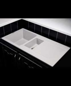 Kitchen sink MODENA 1,5B2D GREY- photo 2