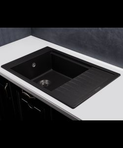 Kitchen sink MILA 1B1D BLACK- photo 2