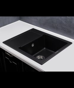 Kitchen sink MODENA 1B1D BLACK- photo 2