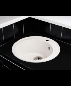 Kitchen sink BALI 1B WHITE- photo 2