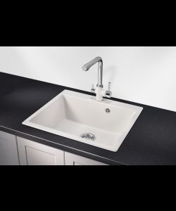 Kitchen sink MODENA 60 NL 1B WHITE- photo 2