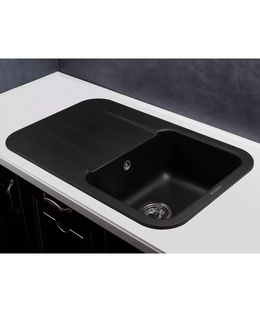 Kitchen sink LIRA 1B1D BLACK