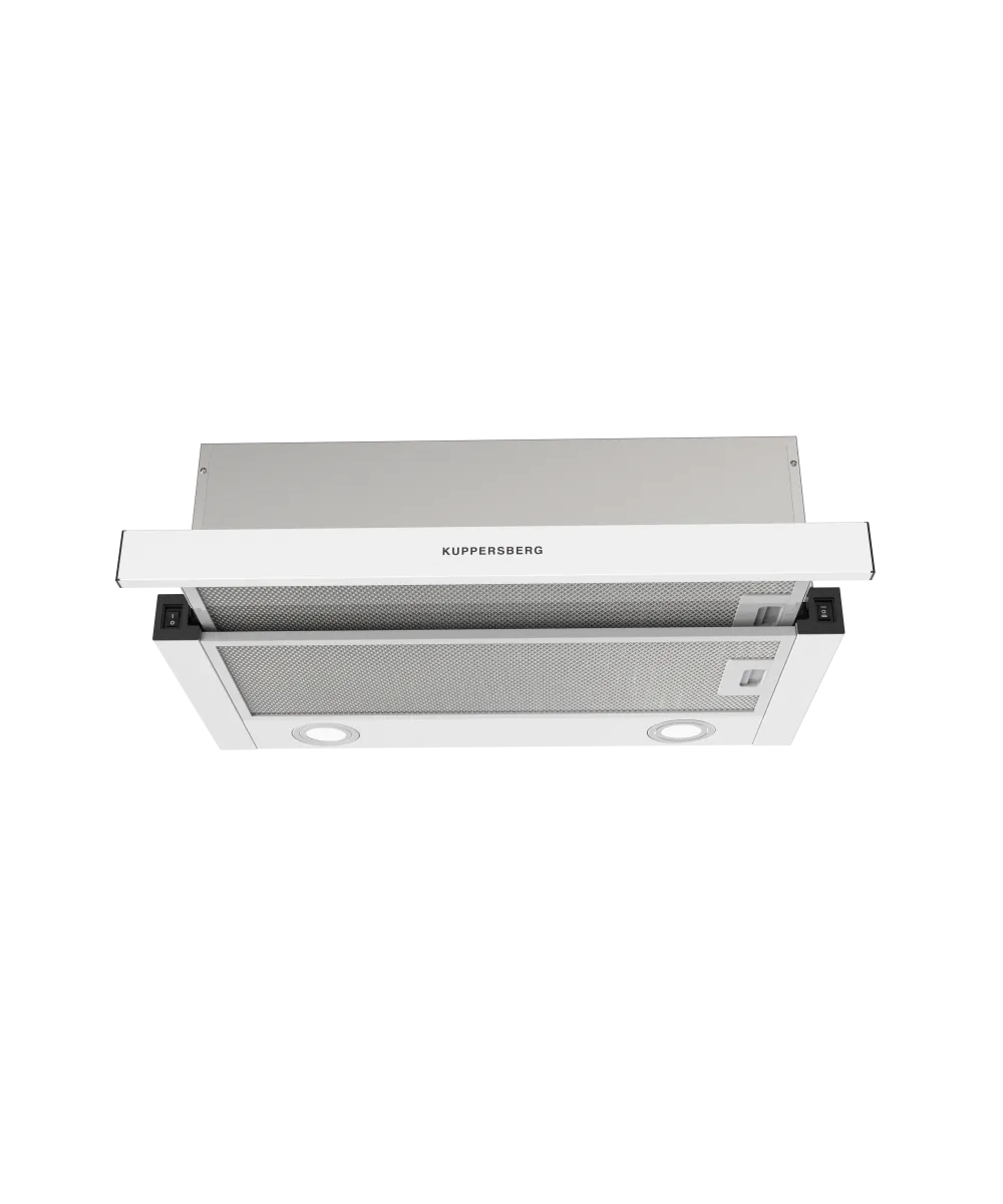 Телескопическая вытяжка Kuppersberg встраиваемая SLIMHIT 60 W - фото 1