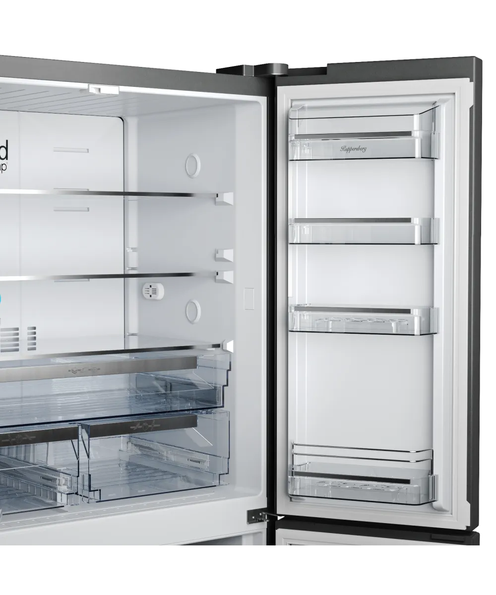 Freestanding refrigerator NMFV 18591 B Silver