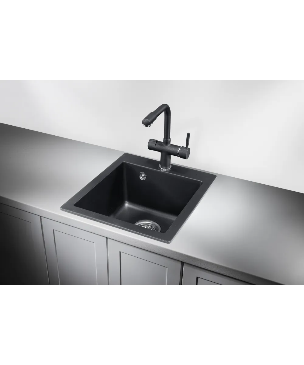Kitchen sink MODENA 40 NL 1B ANTHRACITE