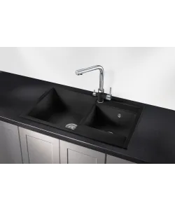 Kitchen sink MODENA 80 NL 1,5B DEEP BLACK