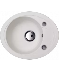 Kitchen sink CAPRI 1B1D S WHITE
