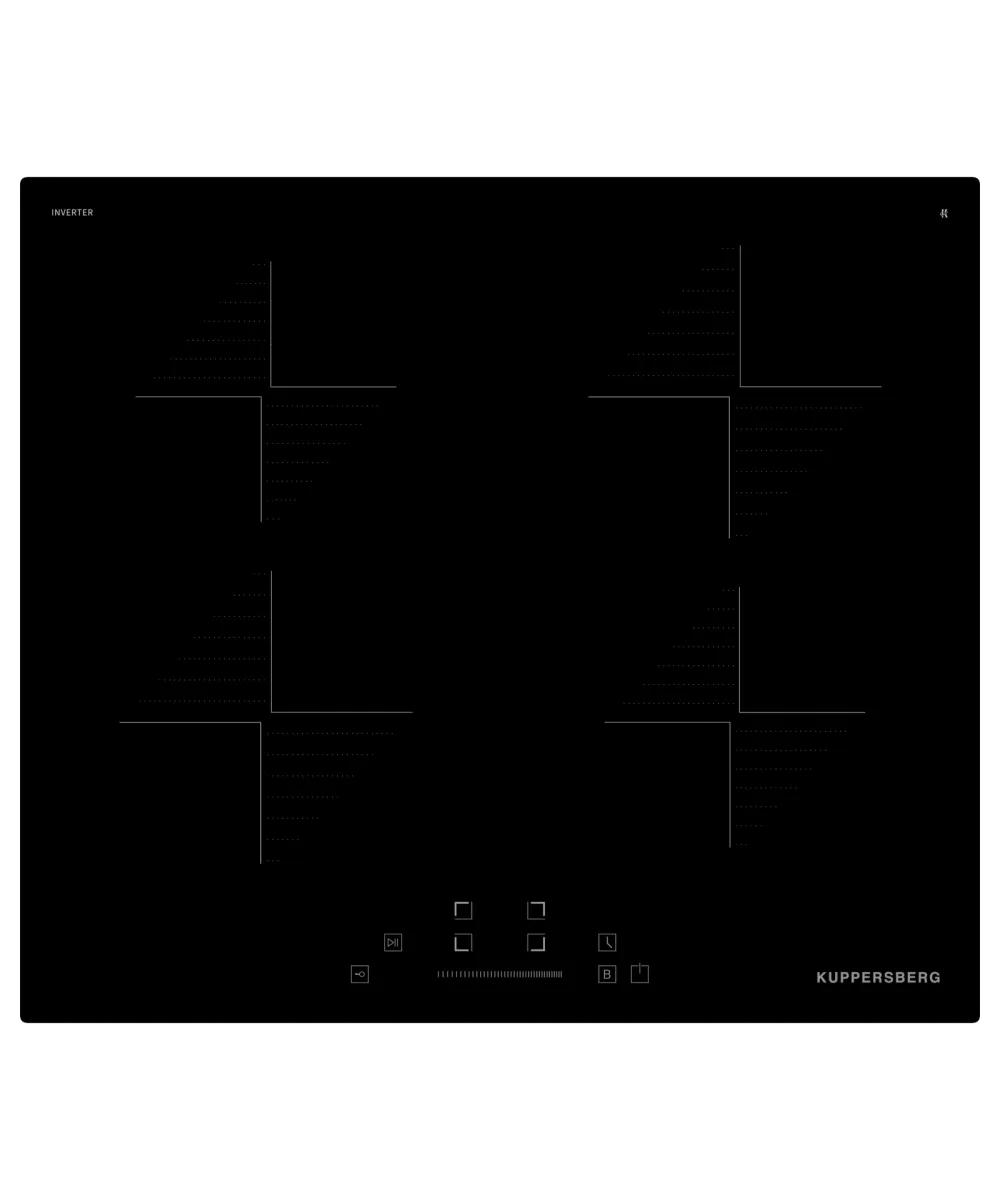 Индукционная варочная панель Kuppersberg ICI 604 - фото 1