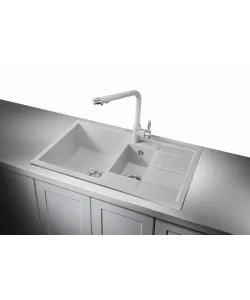 Kitchen sink MODENA 60 NL 1,5B1D GREY ROCK