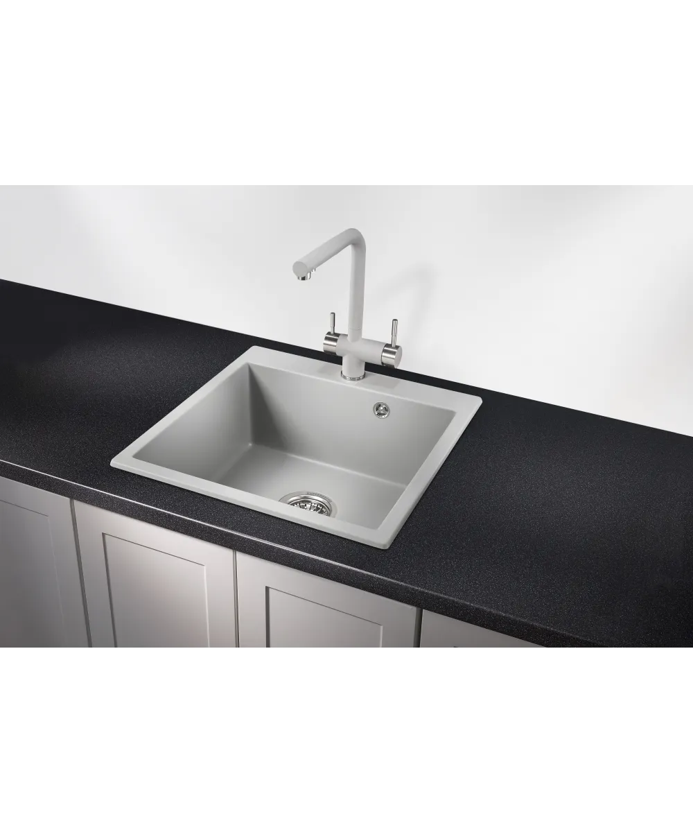 Kitchen sink MODENA 50 NL 1B GREY ROCK