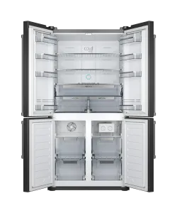 Freestanding refrigerator NMFV 18591 BK Silver