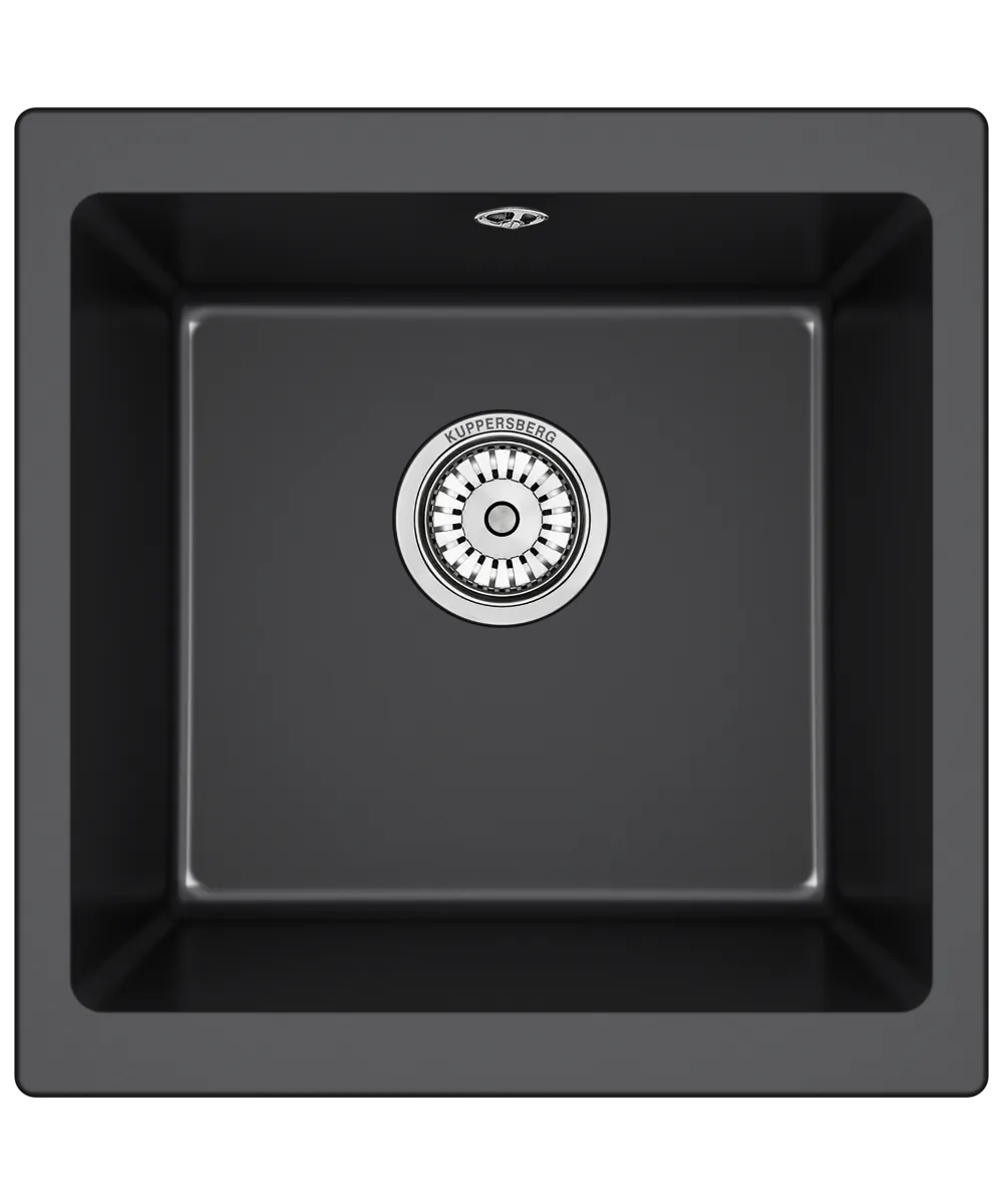 Кухонная мойка Kuppersberg UNIVERSA 50 NL 1B DEEP BLACK - фото 1