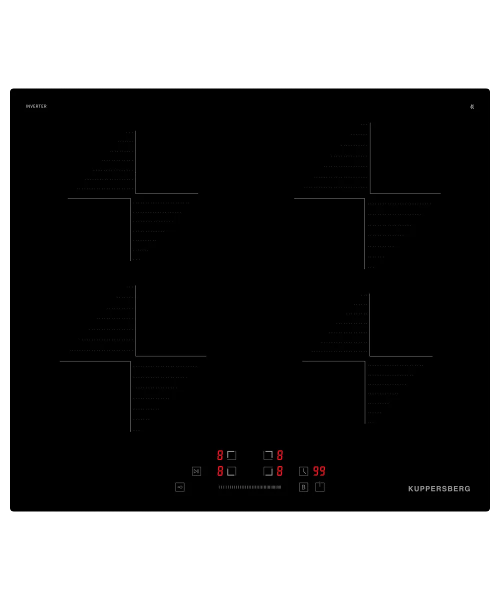 Индукционная варочная панель Kuppersberg ICI 604 - фото 2