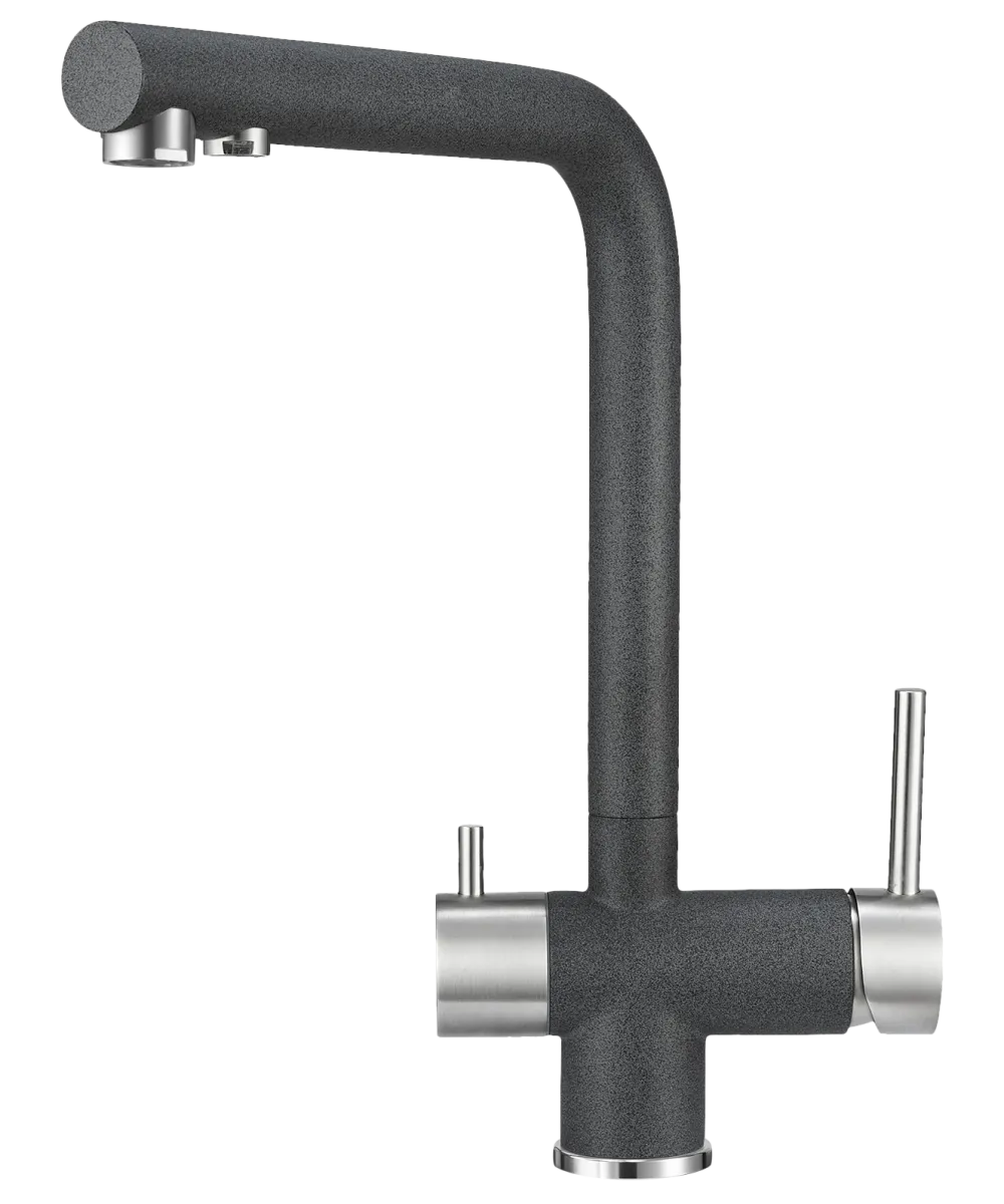 Mixer tap NERO DARK ROCK