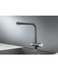 Mixer tap NERO DARK ROCK