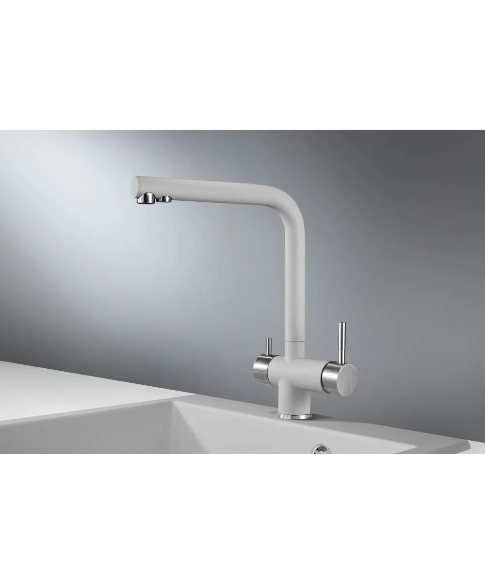 Mixer tap NERO GREY ROCK