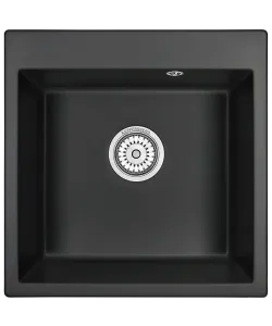 Kitchen sink MODENA 50 NL 1B  DEEP BLACK