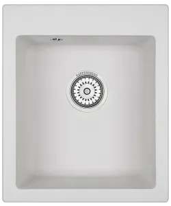 Kitchen sink MODENA 40 NL 1B WHITE