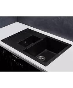 Kitchen sink MODENA 1,5B1D BLACK
