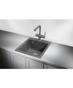 Kitchen sink MODENA 40 NL 1B DARK ROCK