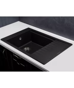 Kitchen sink MILA 1B1D BLACK