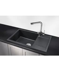 Kitchen sink ROYS 60 NL 1B1D ANTHRACITE
