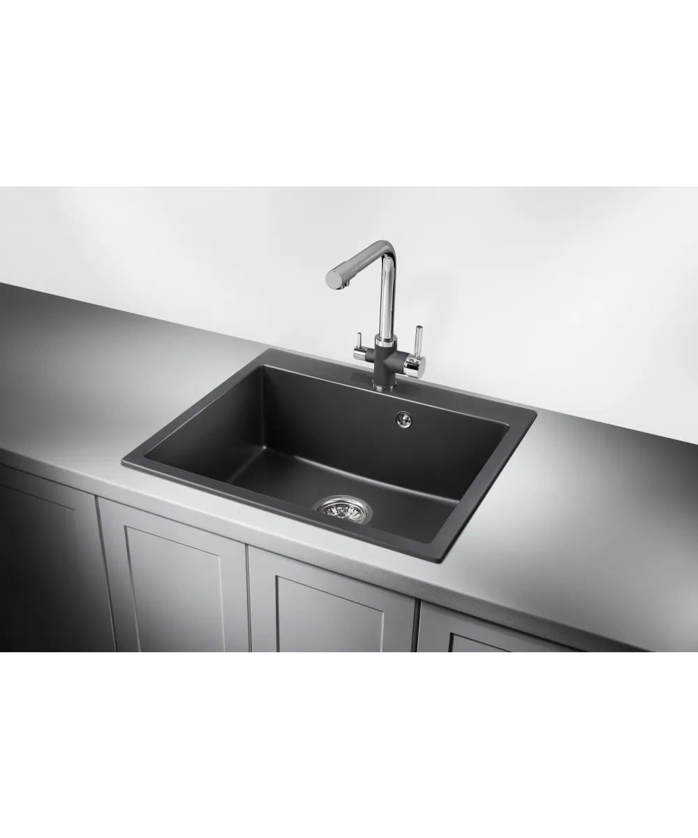 Kitchen sink MODENA 60 NL  1B DEEP BLACK