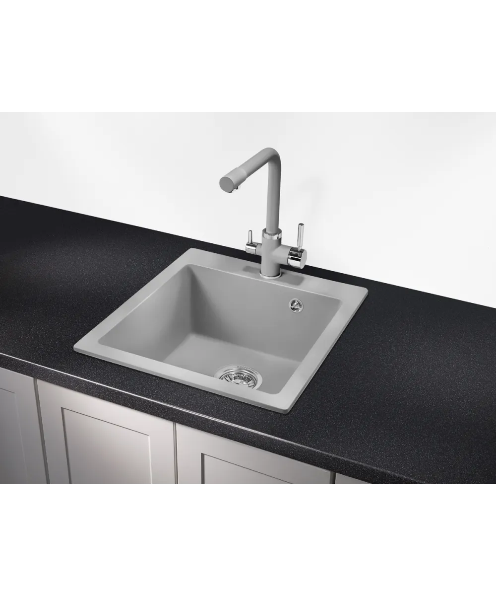 Kitchen sink MODENA 45 NL 1B GREY ROCK