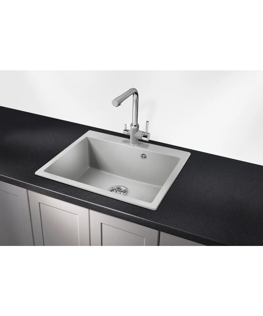 Kitchen sink MODENA 60 NL 1B GREY ROCK