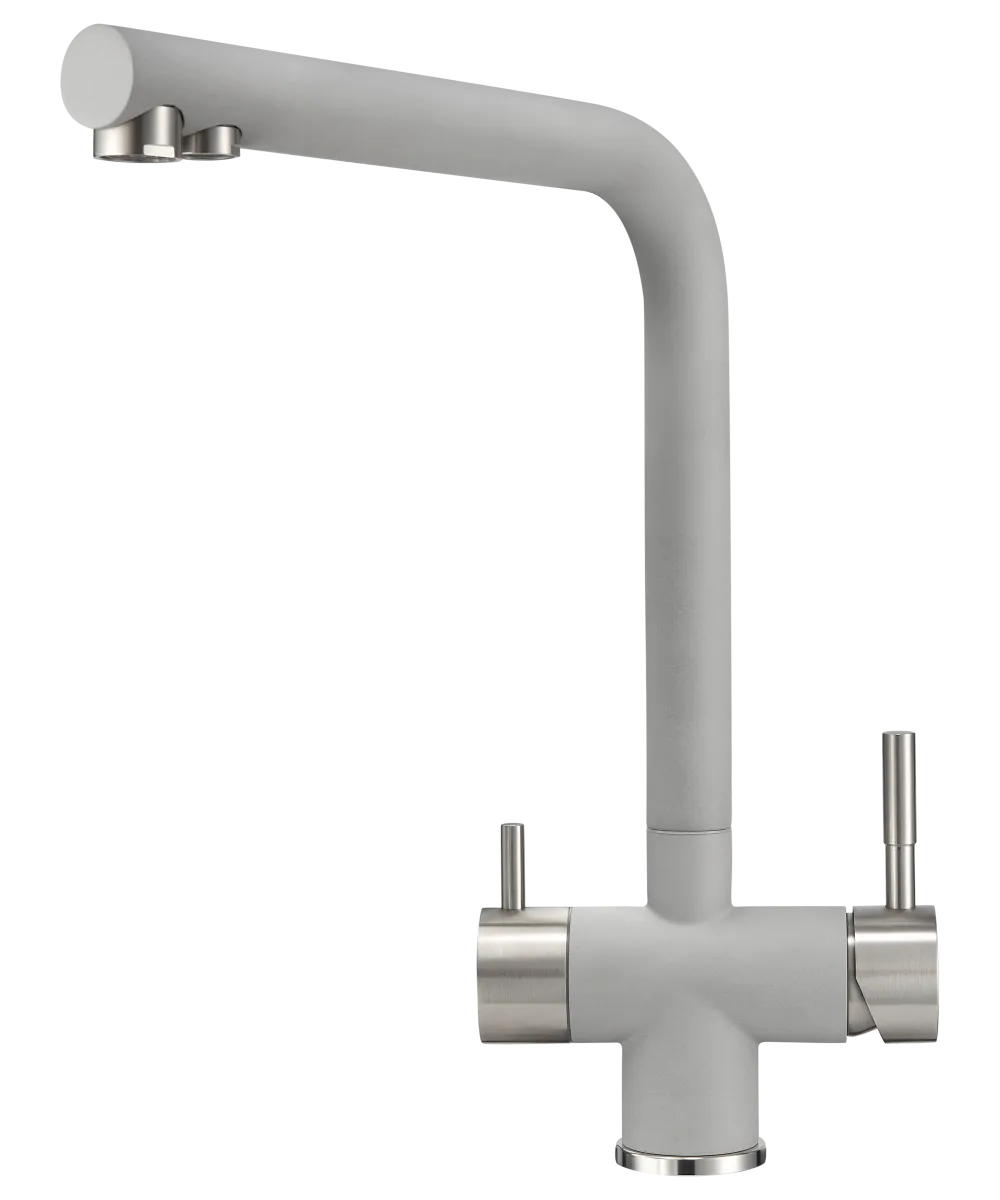 Mixer tap NERO GREY ROCK