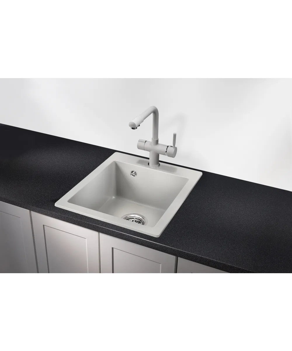 Kitchen sink MODENA 40 NL 1B GREY ROCK